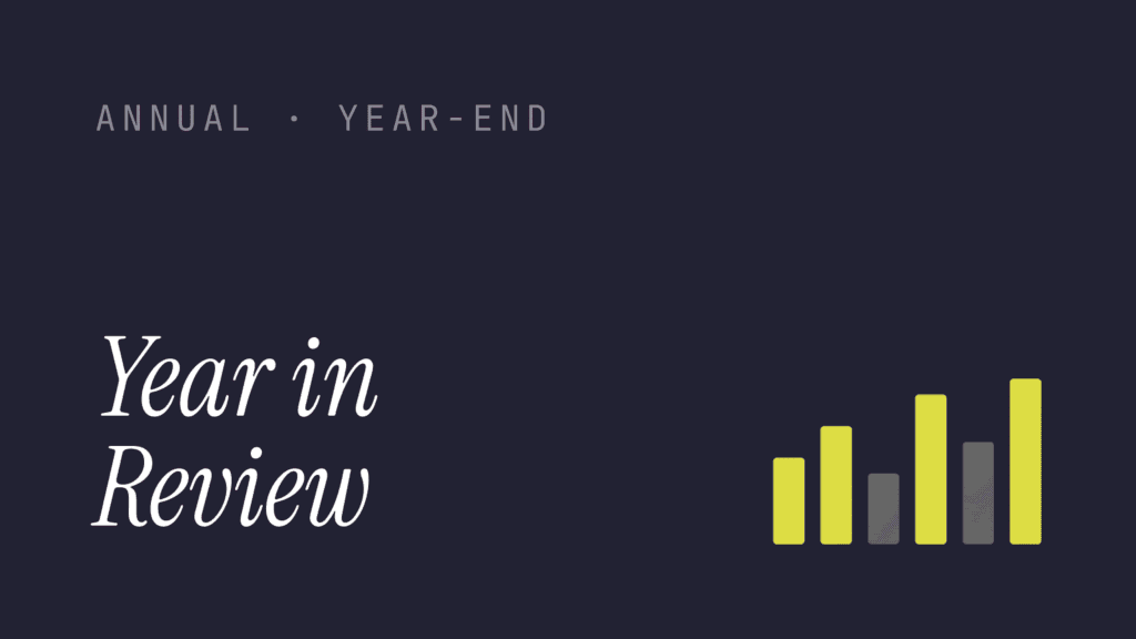 year in review — board deck